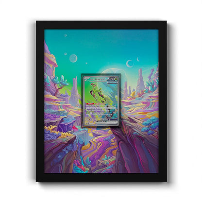 203 Eisenblatt EX - Extended Artwork Framed Pokemon Card Display
