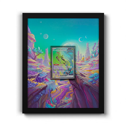 203 Eisenblatt EX - Extended Artwork Framed Pokemon Card Display