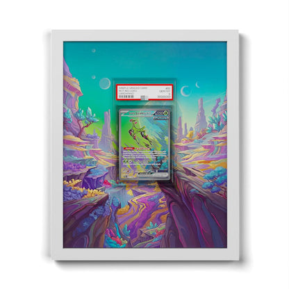 203 Eisenblatt EX - Extended Artwork Framed Pokemon Card Display