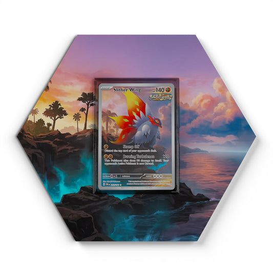 203/182 Kriechender Flügel - Extended Artwork Pokemon Card Display