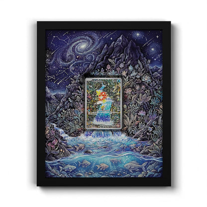203 Karpador - Extended Artwork Framed Pokemon Card Display