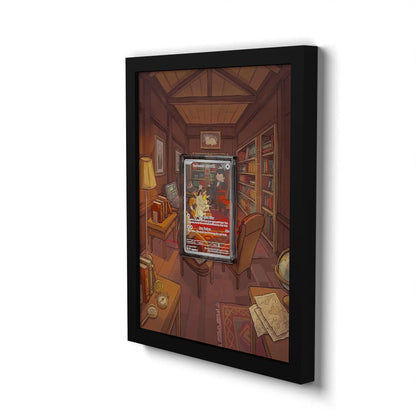 203 Team Rockets Mauzi - Extended Artwork Framed Pokemon Card Display