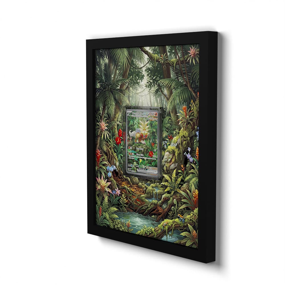204 Furienblitz EX - Extended Artwork Framed Pokemon Card Display
