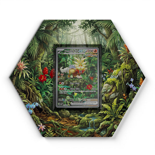 204/162 Keilflamme EX - Extended Artwork Pokemon Card Display