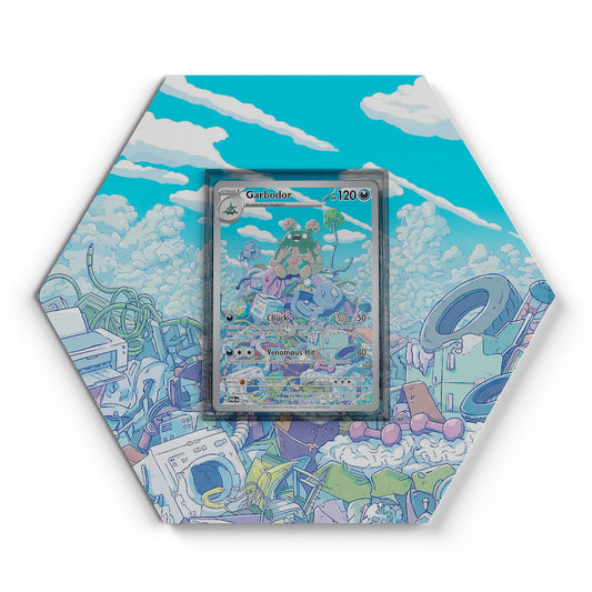 204/182 Deponitox - Extended Artwork Pokemon Card Display