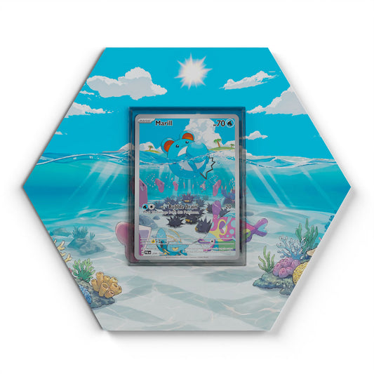 204/193 Marill - Extended Artwork Pokemon Card Display