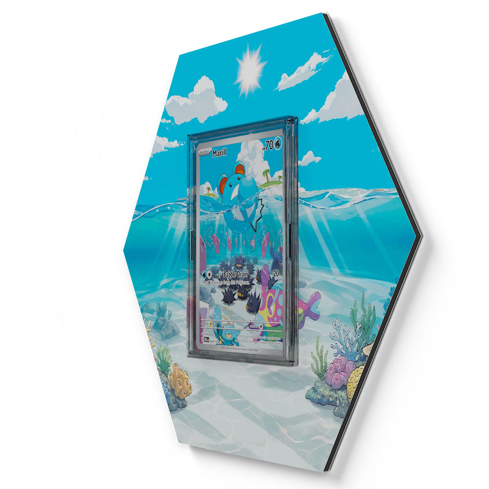 204/193 Marill - Extended Artwork Pokemon Card Display