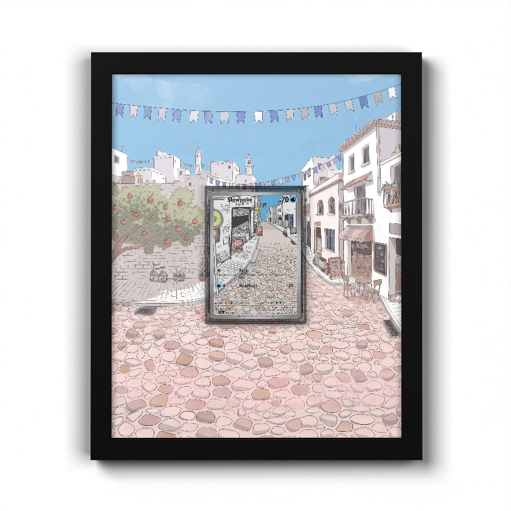 204/198 Slowpoke - Extended Artwork Pokemon Card Frame