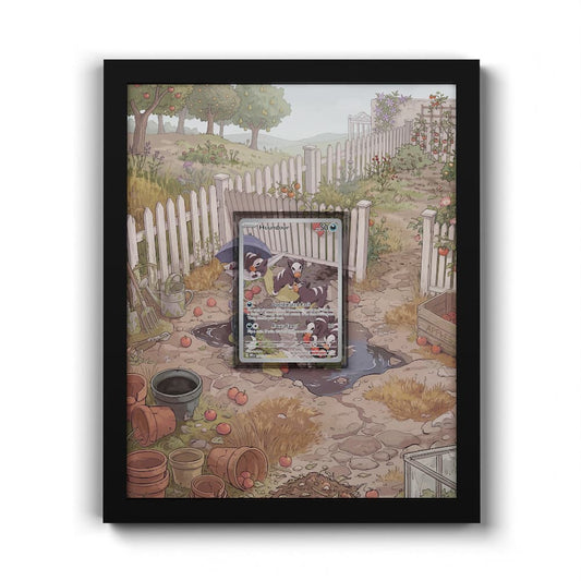 204 Hunduster - Extended Artwork Framed Pokemon Card Display