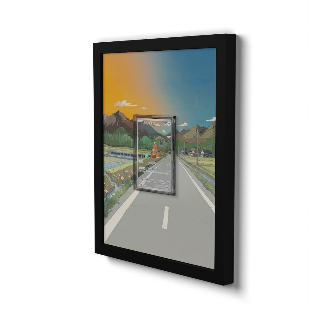 204 Kangama - Extended Artwork Framed Pokemon Card Display