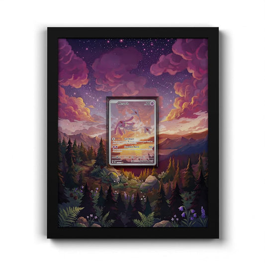 204 Vesprit - Extended Artwork Framed Pokemon Card Display