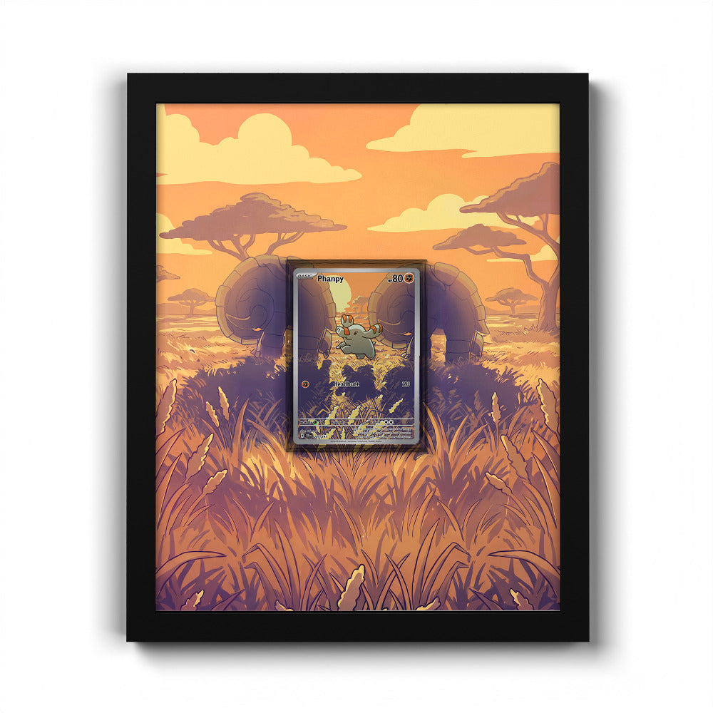 205/191 Phanpy - Extended Artwork Pokemon Card Frame