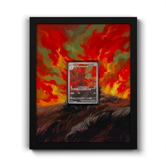 205 Scherox - Extended Artwork Framed Pokemon Card Display