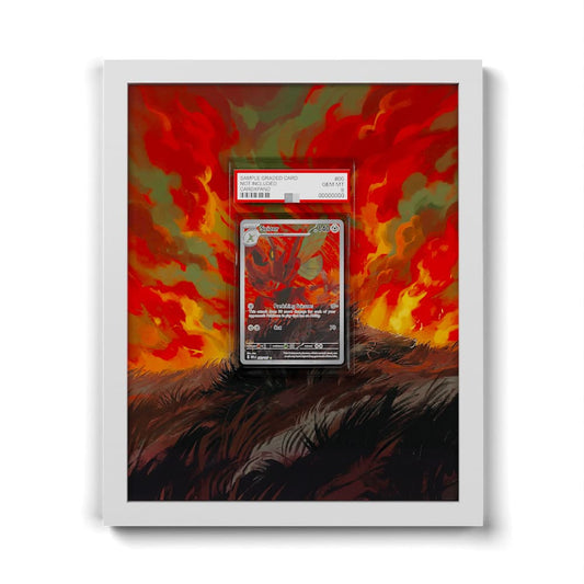 205 Scherox - Extended Artwork Framed Pokemon Card Display