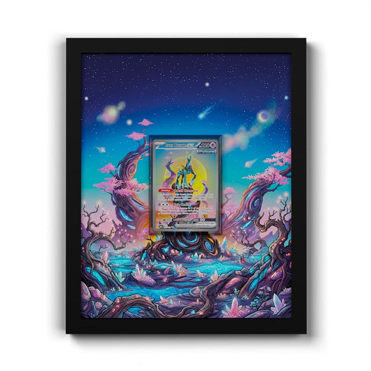 206 Eisenhaupt EX - Extended Artwork Framed Pokemon Card Display