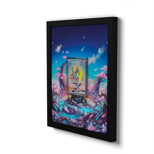 206 Eisenhaupt EX - Extended Artwork Framed Pokemon Card Display