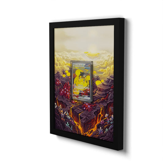 207 Eisenfels EX - Extended Artwork Framed Pokemon Card Display