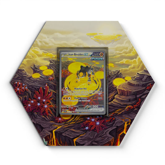 207/162 Eisenfels EX - Extended Artwork Pokemon Card Display