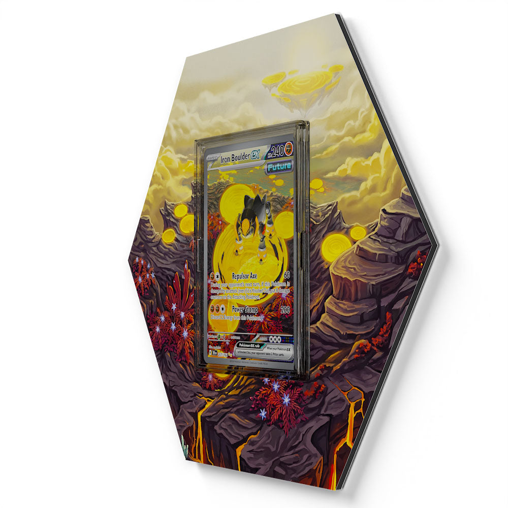 207/162 Eisenfels EX - Extended Artwork Pokemon Card Display