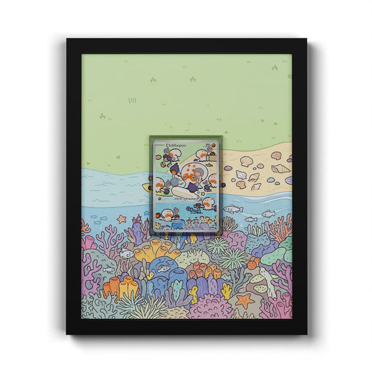 207 Kloppo - Extended Artwork Framed Pokemon Card Display