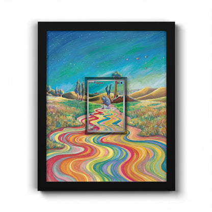208/193 Frigibax - Extended Artwork Pokemon Card Frame