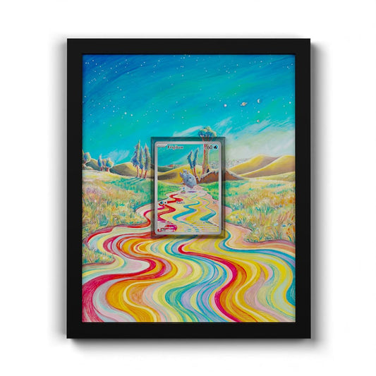 208 Frospino - Extended Artwork Framed Pokemon Card Display