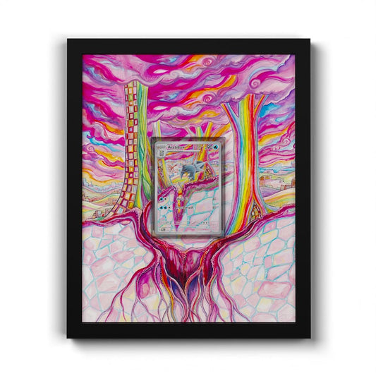 209 Arktibax - Extended Artwork Framed Pokemon Card Display