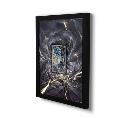 209 Thundurus - Extended Artwork Pokemon Card Frame