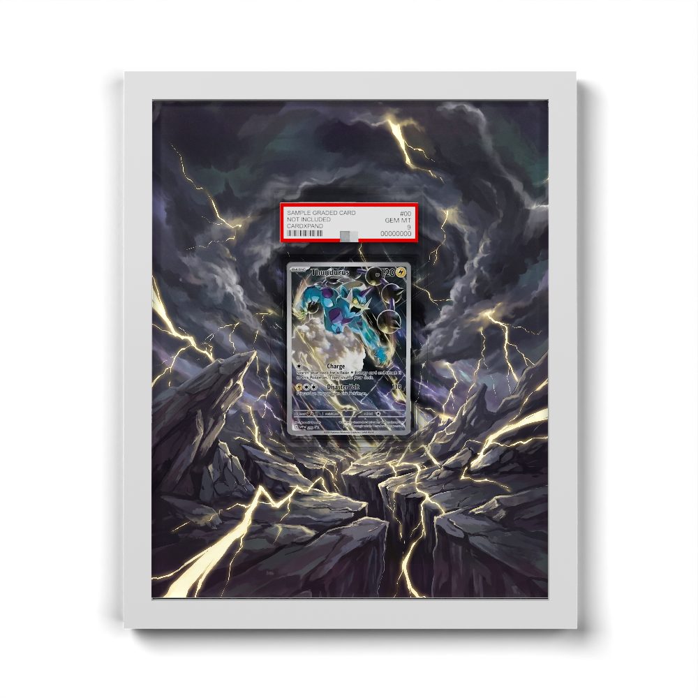 209 Thundurus - Extended Artwork Pokemon Card Frame