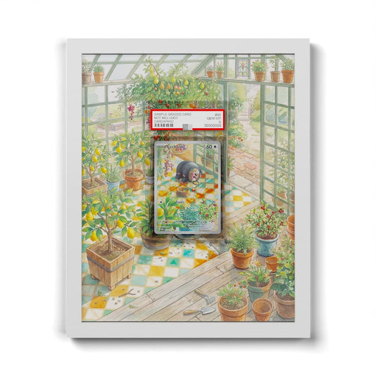 209 Ferkuli - Extended Artwork Framed Pokemon Card Display