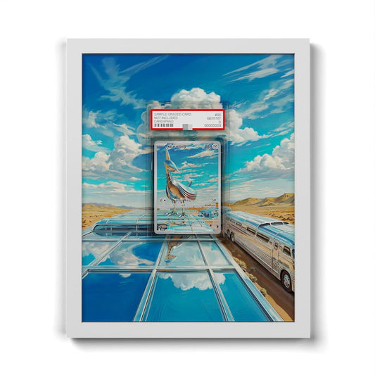 209 Panzaeron - Extended Artwork Framed Pokemon Card Display