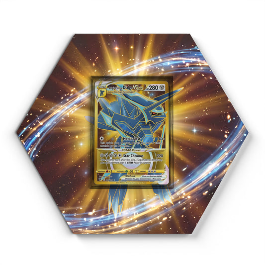 210/189 Origin Forme Dialga Vstar - Extended Artwork Pokemon Card Display