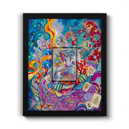 210 Espinodon - Extended Artwork Framed Pokemon Card Display