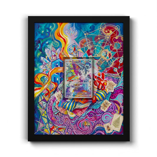 210 Espinodon - Extended Artwork Framed Pokemon Card Display