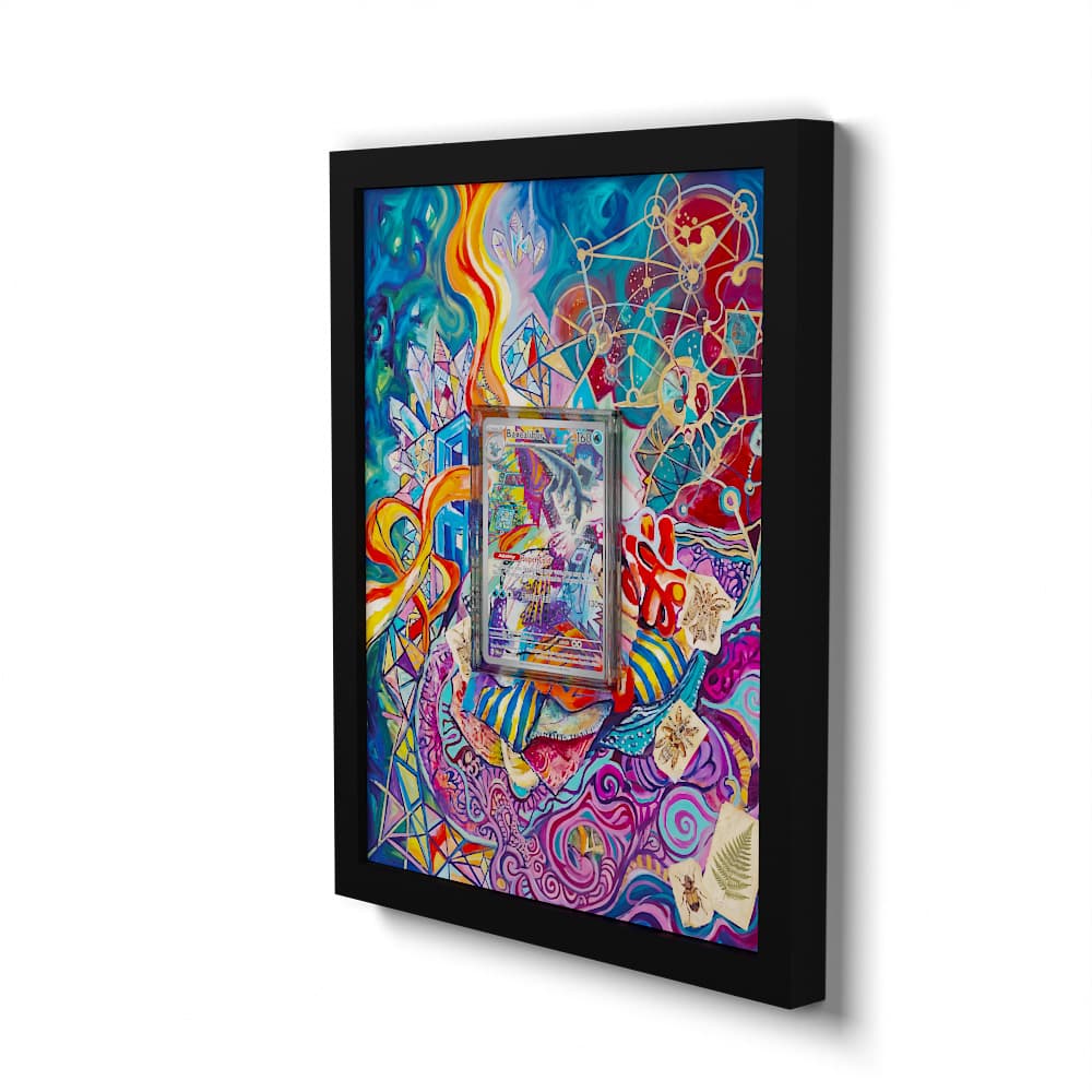 210 Espinodon - Extended Artwork Framed Pokemon Card Display