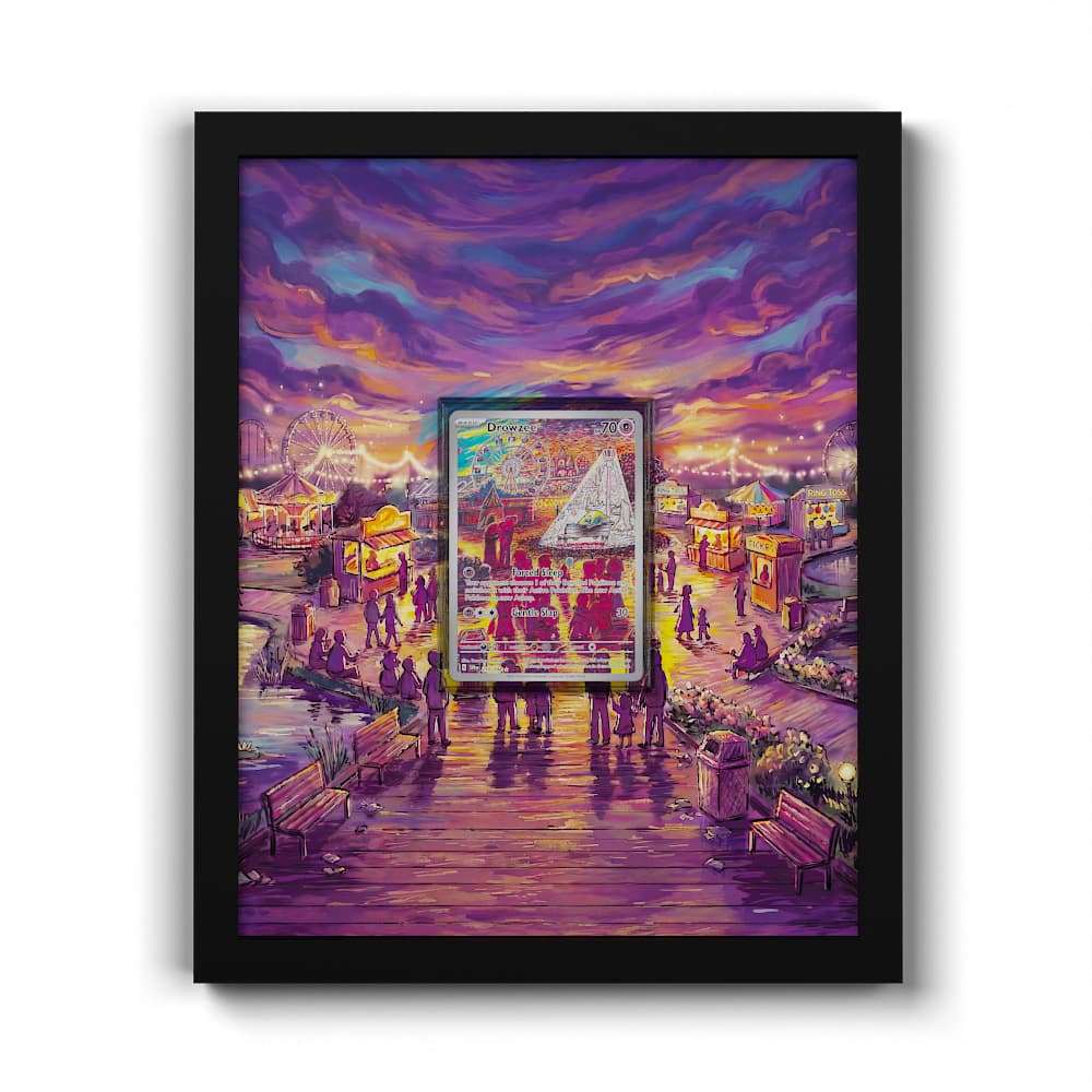 210/198 Traumato - Extended Artwork Framed Pokemon Card Display