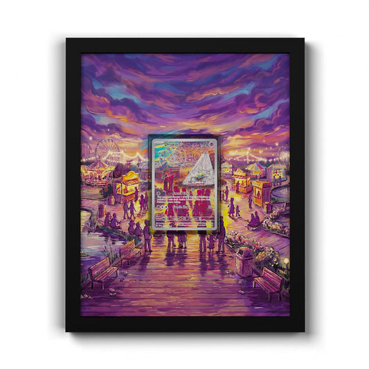 210/198 Traumato - Extended Artwork Framed Pokemon Card Display