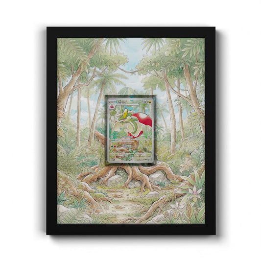 210 Drapfel - Extended Artwork Framed Pokemon Card Display