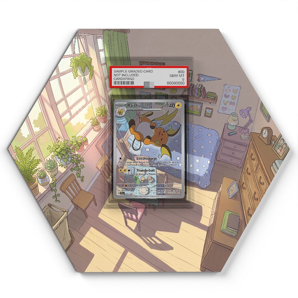 105 Branawarz - Extended Artwork Pokemon Card Display
