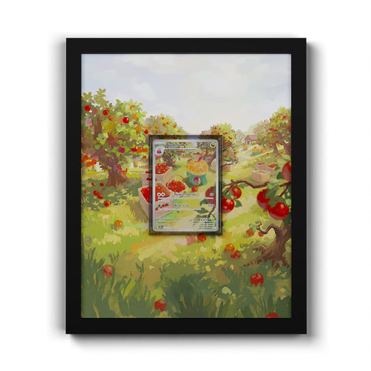 211 Schlapfel - Extended Artwork Framed Pokemon Card Display
