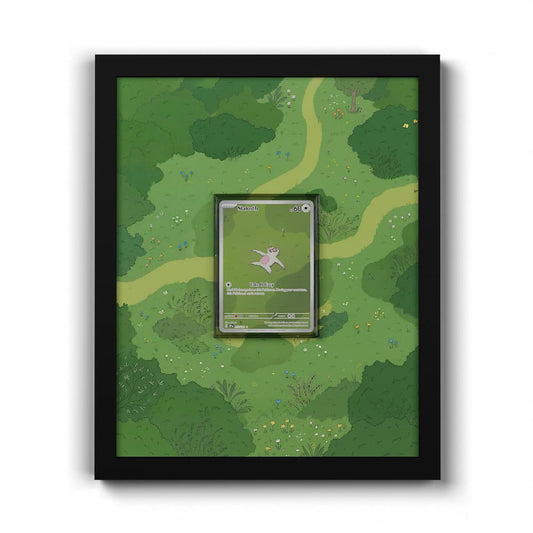 212 Bummelz - Extended Artwork Framed Pokemon Card Display