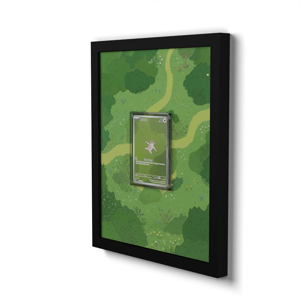 212 Bummelz - Extended Artwork Framed Pokemon Card Display