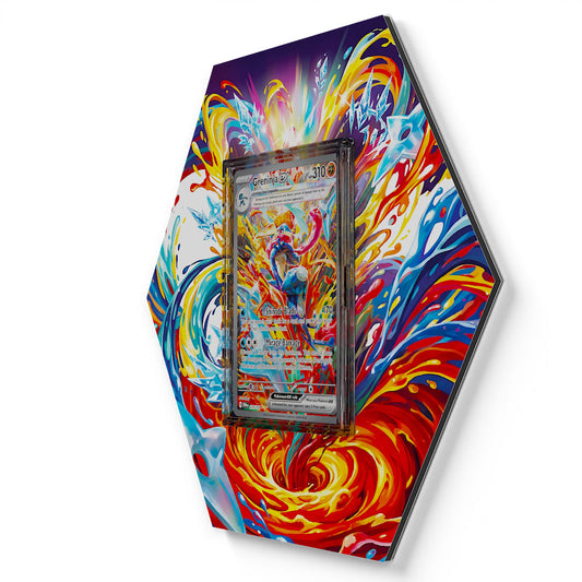 214/167 Quajutsu EX - Extended Artwork Pokemon Card Display