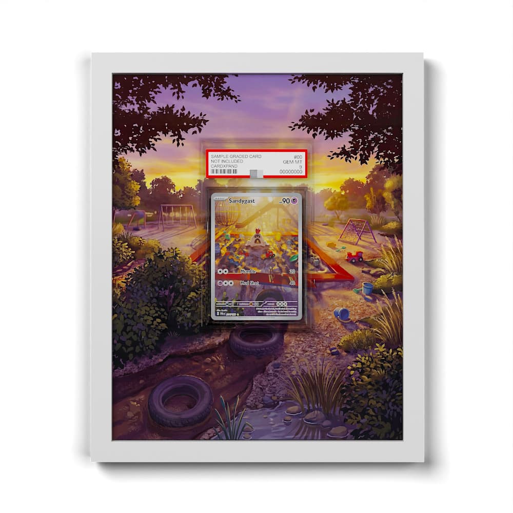 214 Sankabuh - Extended Artwork Framed Pokemon Card Display