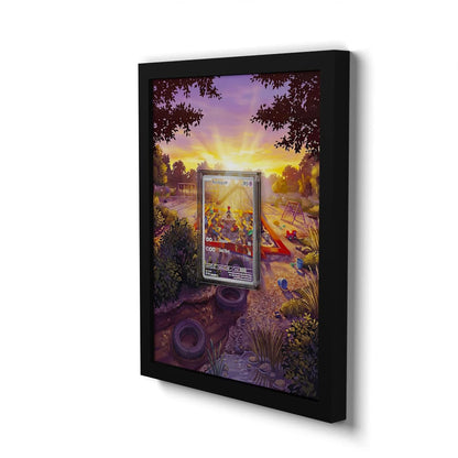 214 Sankabuh - Extended Artwork Framed Pokemon Card Display