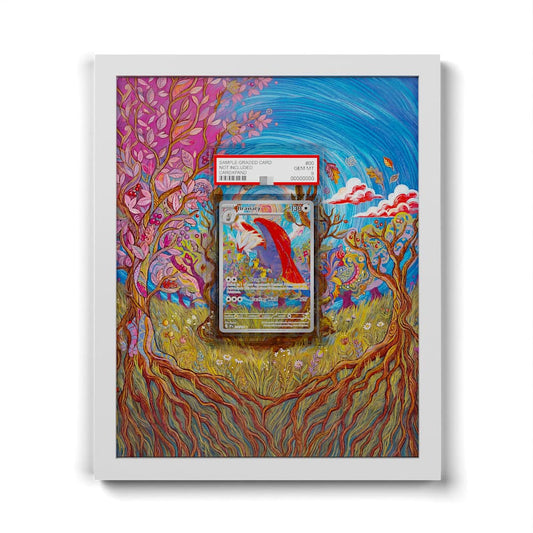 214 Washakwil - Extended Artwork Framed Pokemon Card Display