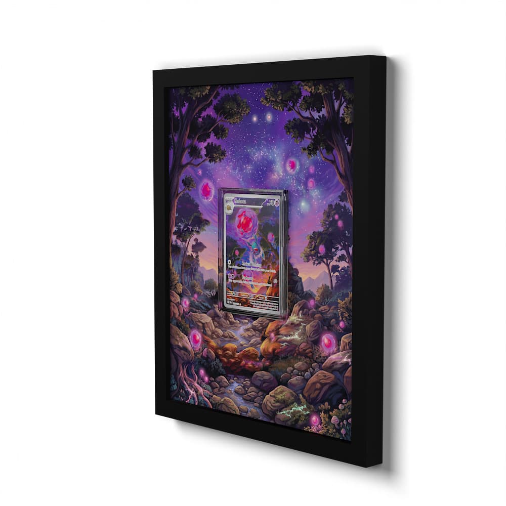 215 Raffel - Extended Artwork Framed Pokemon Card Display