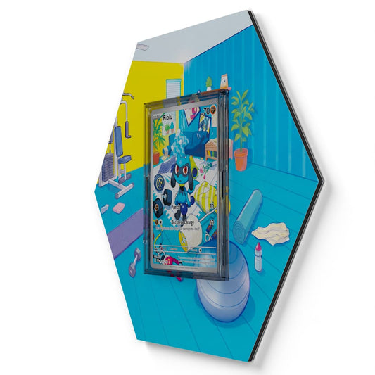 215/198 Riolu - Extended Artwork Pokemon Card Display