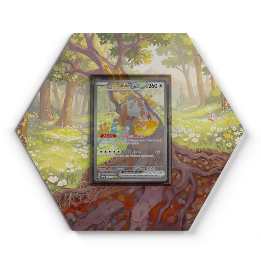 216/167 Blutmond-Ursaluna EX - Extended Artwork Pokemon Card Display