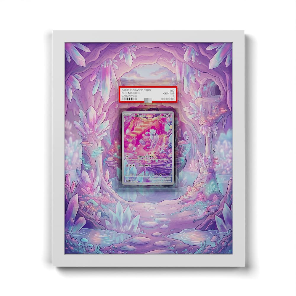 216 Forgita - Extended Artwork Framed Pokemon Card Display